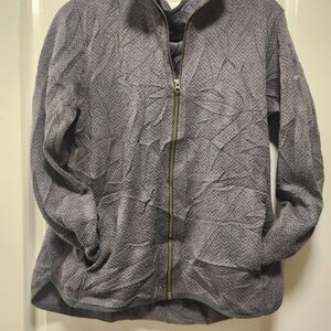 Columbia Charcoal Knit Jacket